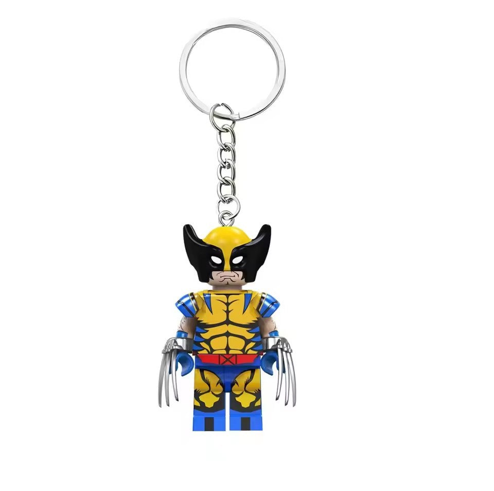 Chaveiros Mini Heróis Bloco