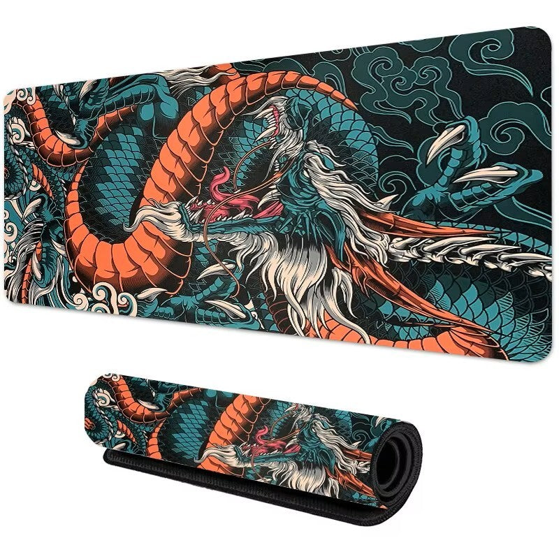 Mousepad Gamer Estampa Dragão Oriental