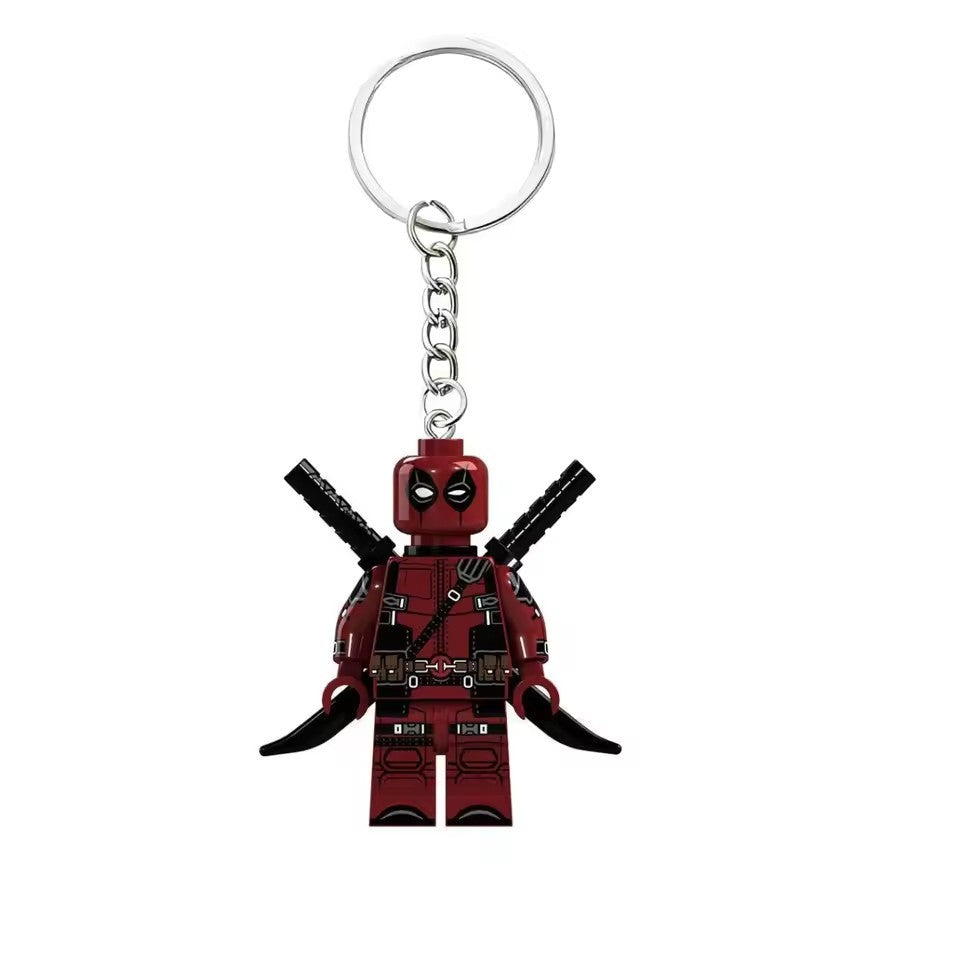 Chaveiros Mini Heróis Bloco