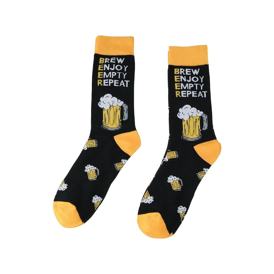 Meia Estampada Beer