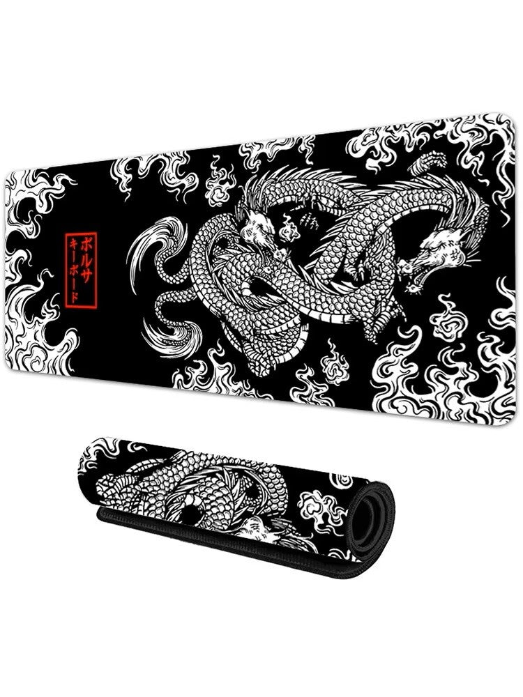Mousepad Gamer Estampa Dragão Oriental